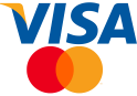 приймаємо картки Visa і MasterCard 